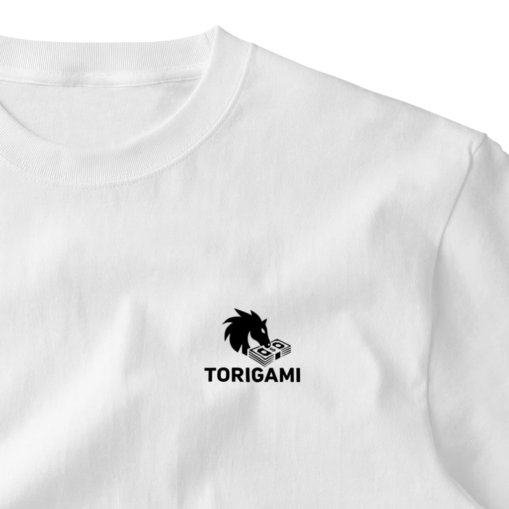 TORIGAMIのTORIGAMI（黒文字） One Point T-Shirt