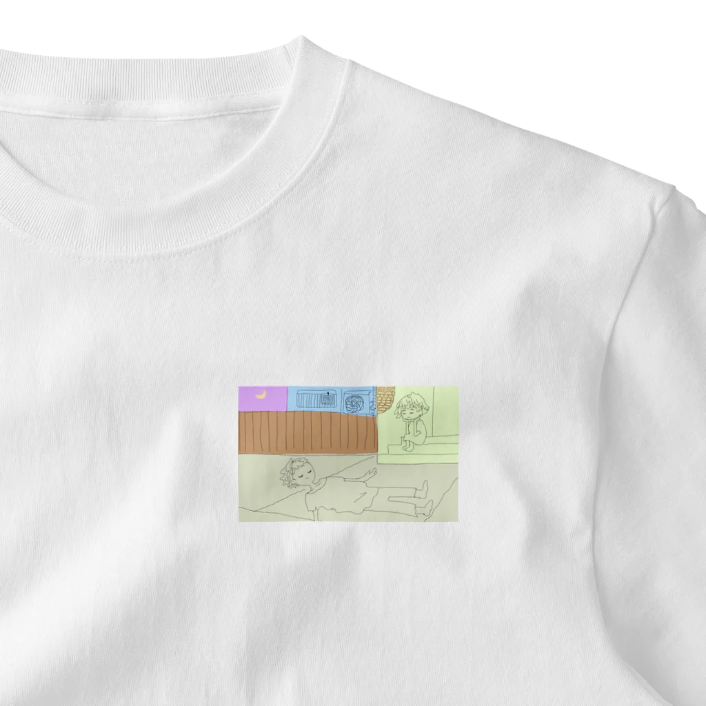 hahihuhe_homichiの路地裏 One Point T-Shirt