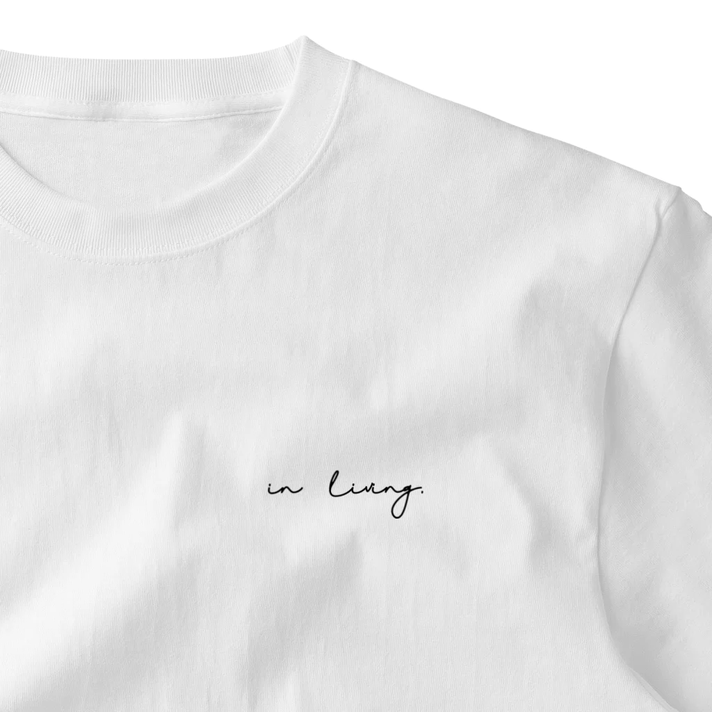 KIOSK in living. のin living. BASIC LOGO One Point T-Shirt