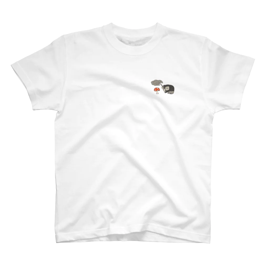 ari designの優しいコロポックル One Point T-Shirt