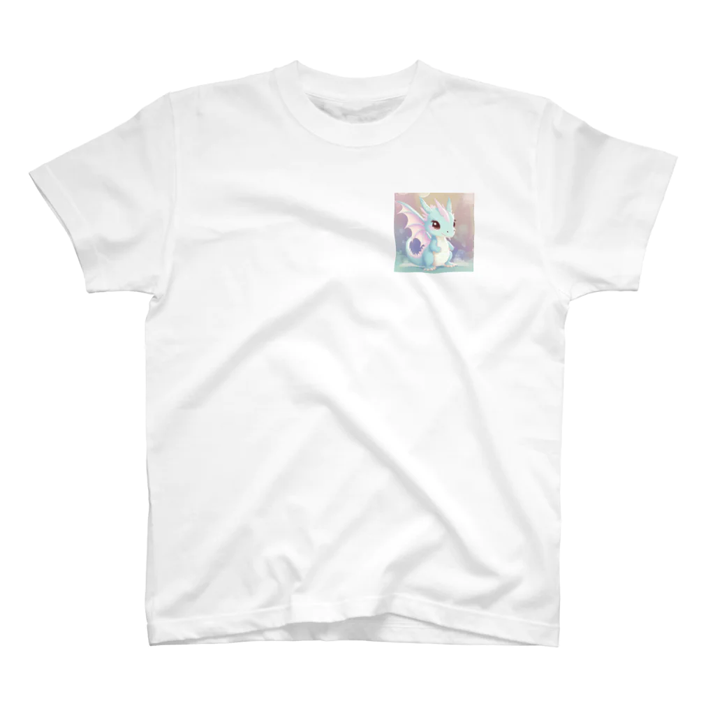 chan-takehaniのドリーム ドラくん ワンポイントTシャツ