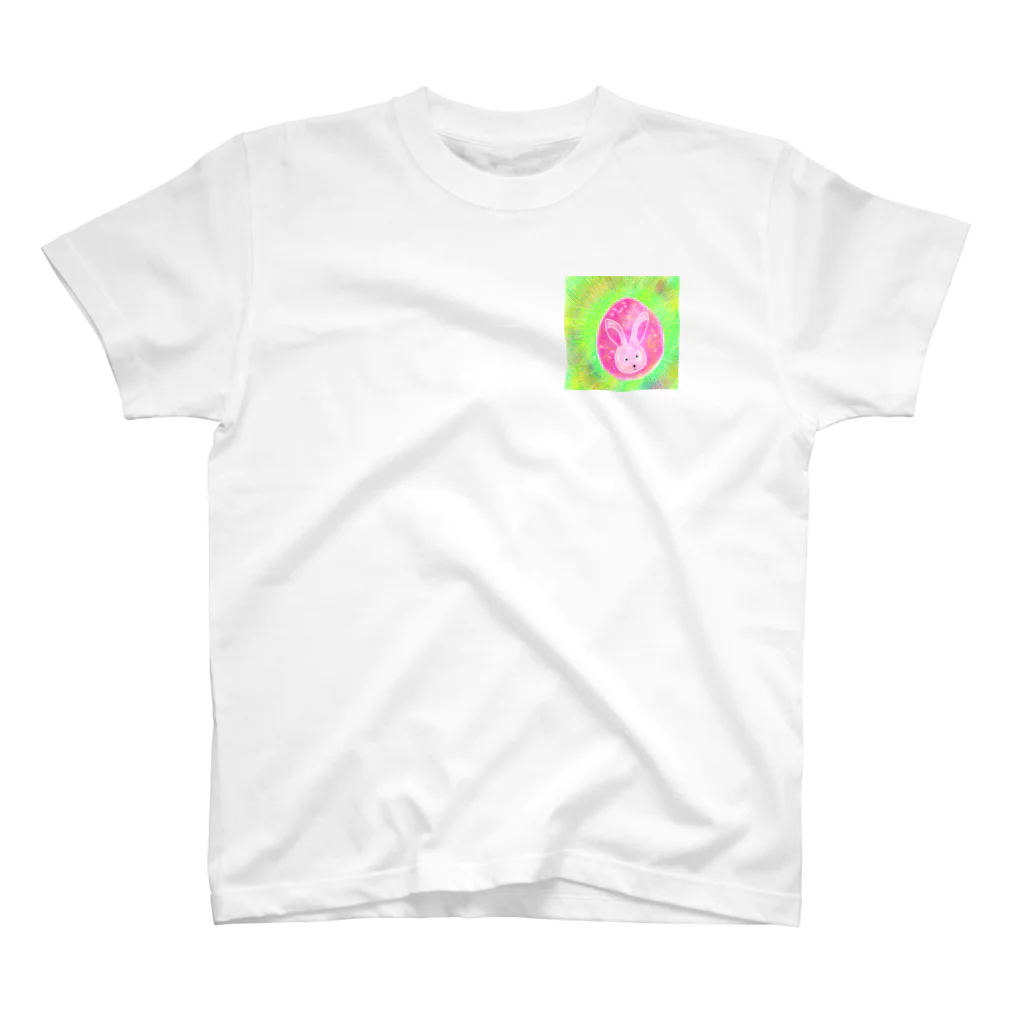 nijiirosorausagiのうさぎの卵  お話の世界  【虹色空うさぎ】 One Point T-Shirt