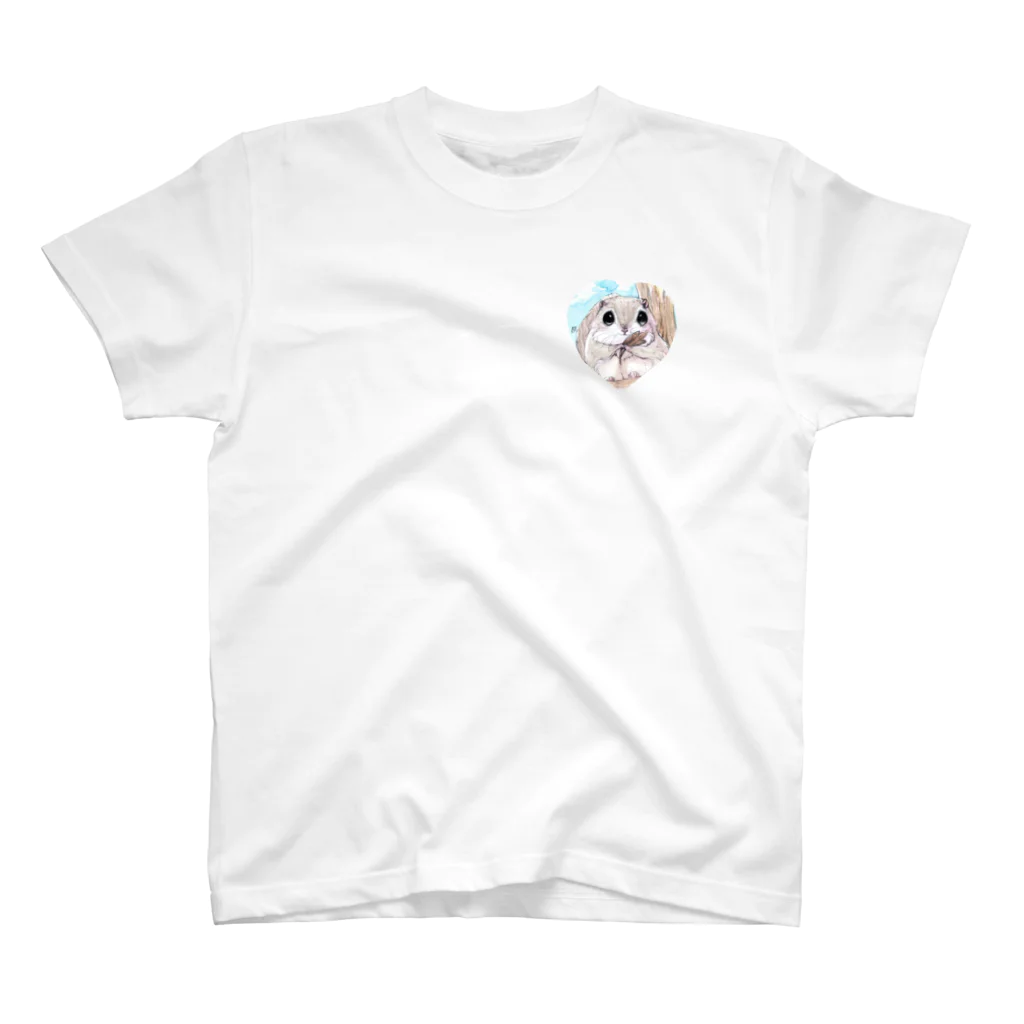 ふるふる工房③のアッカムイちゃんハート One Point T-Shirt