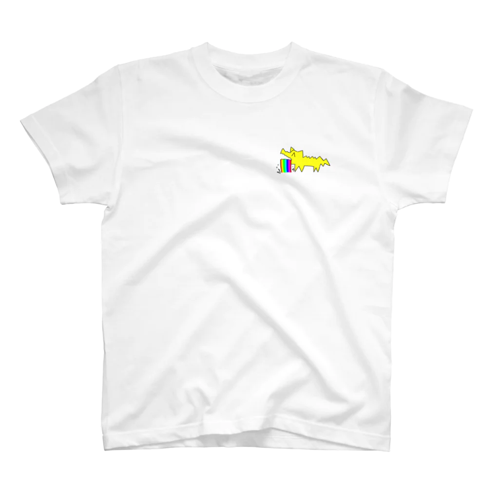 うんぽこ☆ピーナッツのゲロワンワン One Point T-Shirt