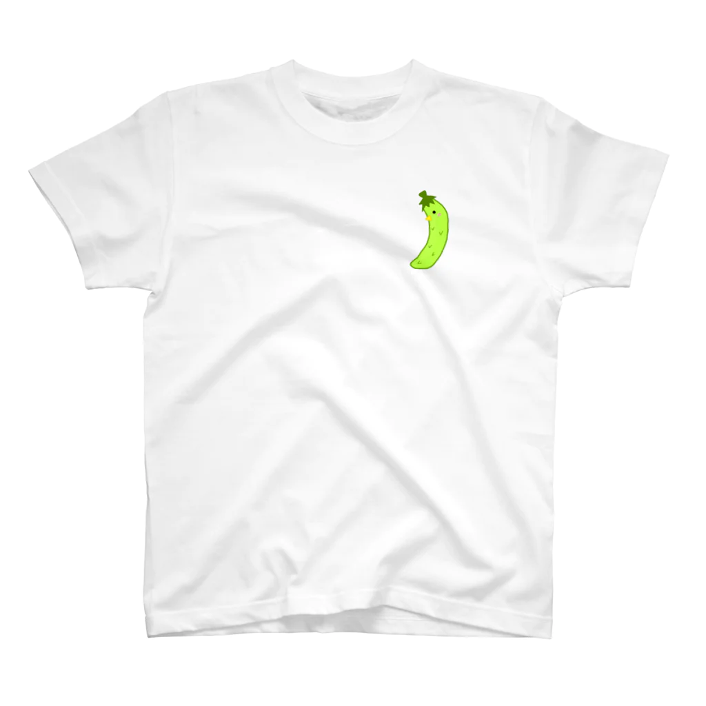 y-so-yのキュートなキューリちゃん ワンポイントTシャツ