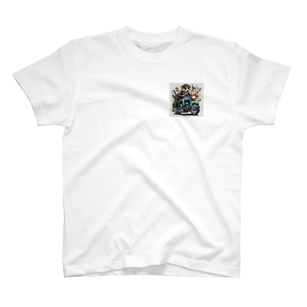 バイカーズクラブのAmericandog One Point T-Shirt