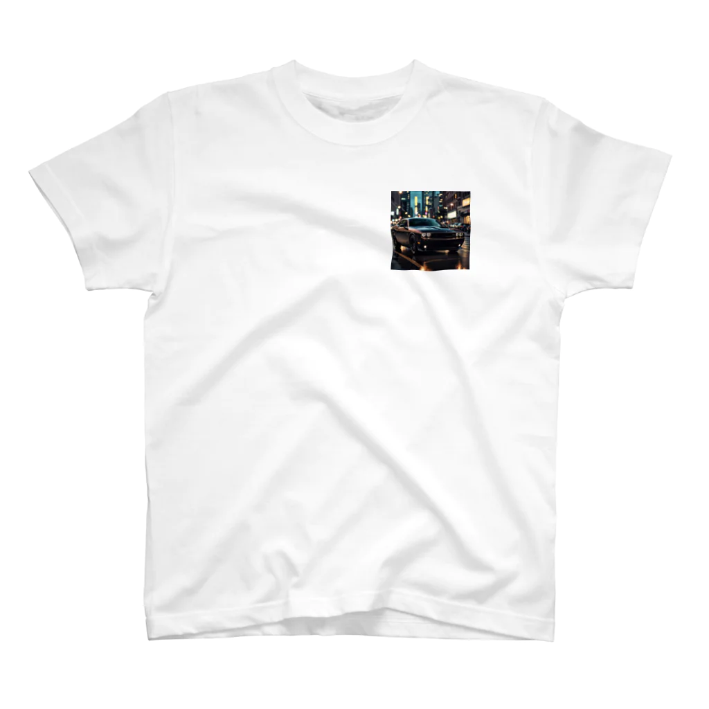 isityanのダッジチャレンジャー　車好き One Point T-Shirt