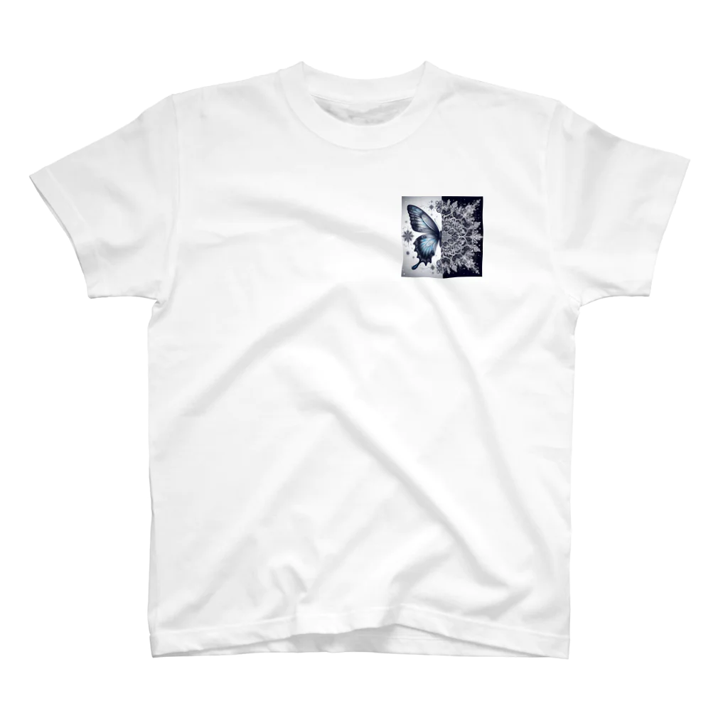 MILK_chocoの蝶 One Point T-Shirt