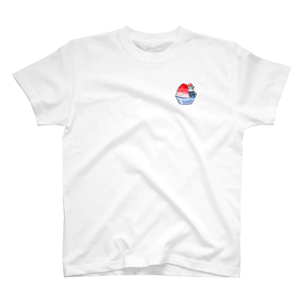 へんなえびのヤギ氷 One Point T-Shirt