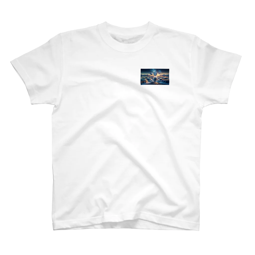 4D Planetの水源×4D ワンポイントTシャツ