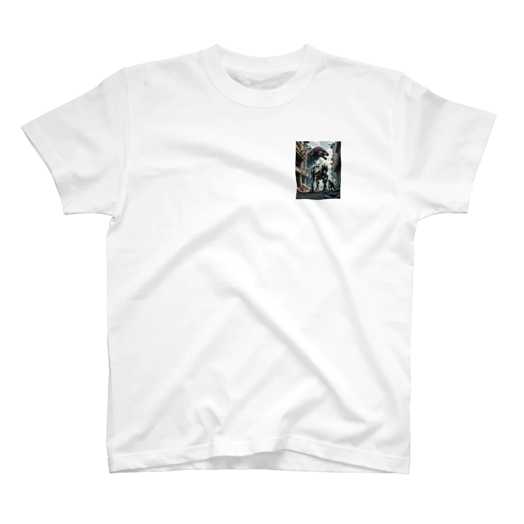 OTIRUBUTUBUTUのゴジラ？ One Point T-Shirt