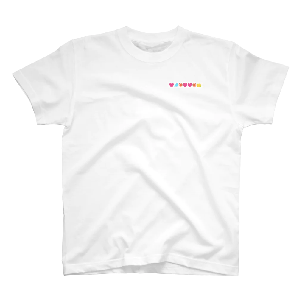 RYUKYU KINGDOM CHURCHの母音えもじTシャツ　NO.01 One Point T-Shirt
