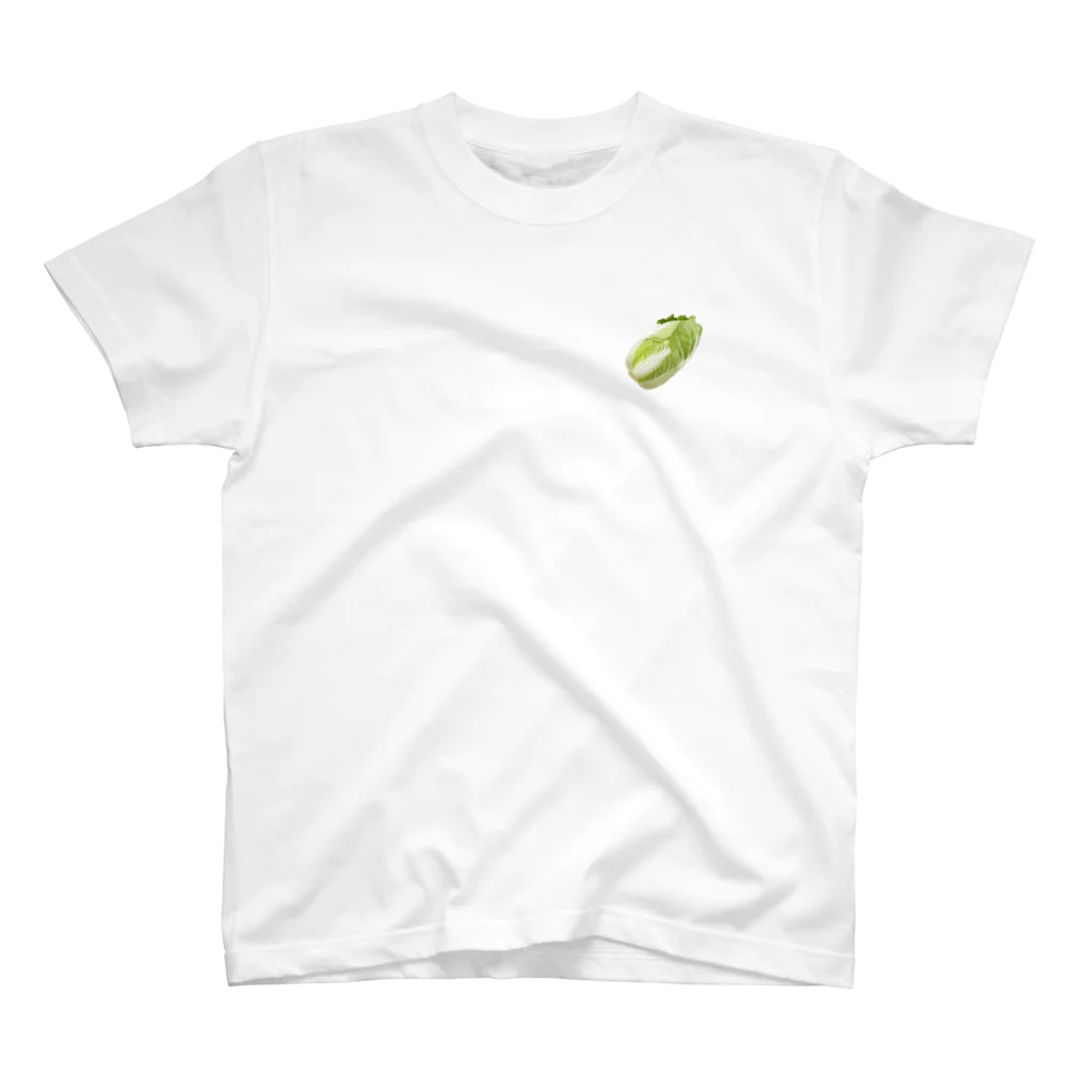 a_sanotokoloのいっぱい白菜 ワンポイントTシャツ