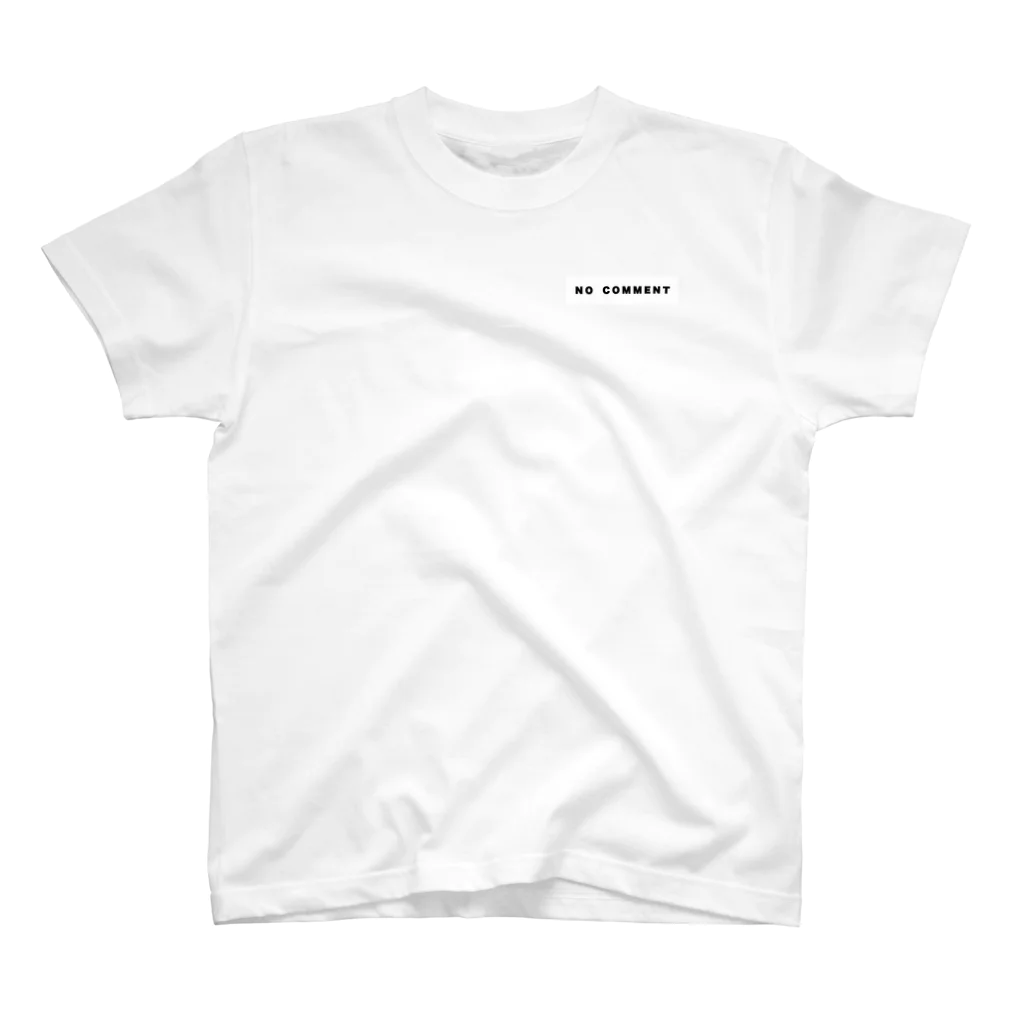 micyorina shopのmicyorina 「NO COMMENT」logo One Point T-Shirt