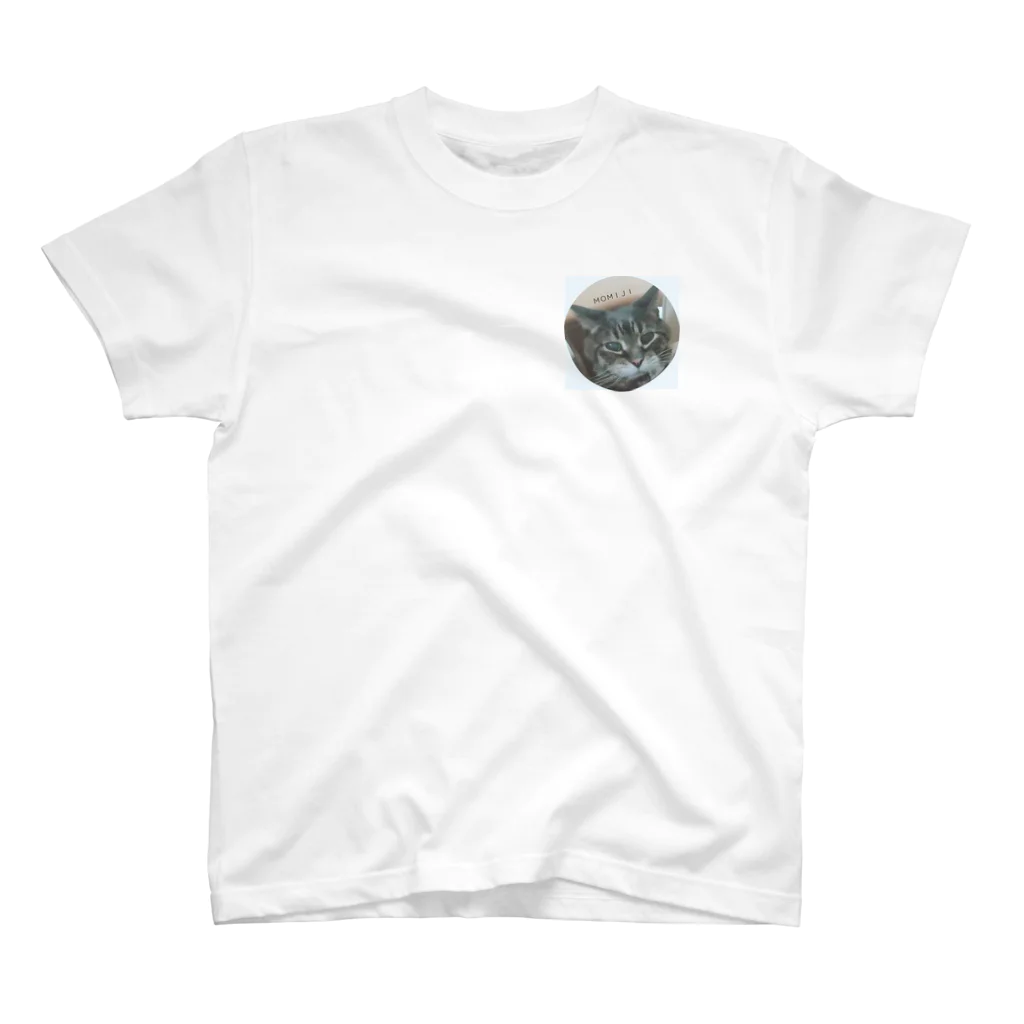 もみたん堂の子猫風 One Point T-Shirt