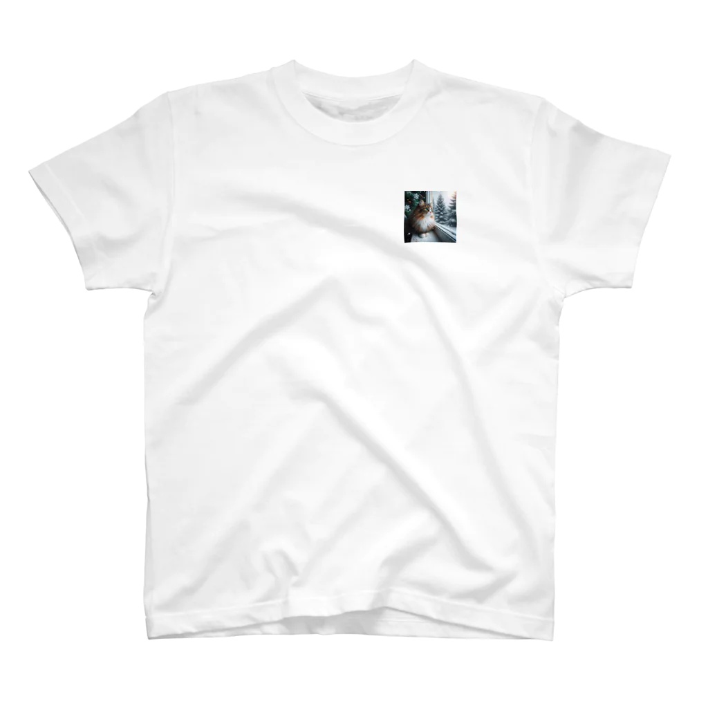 anyu07210831のノルウェージャンフォレストキャット　Tシャツ　クリアファイル　パーカー ワンポイントTシャツ