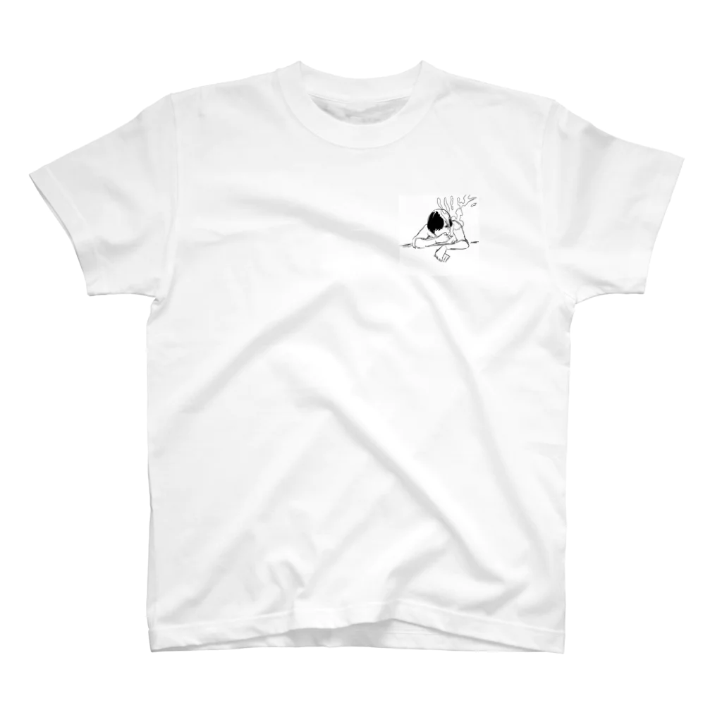 ダークゆうたの煙草を吸っている人 One Point T-Shirt