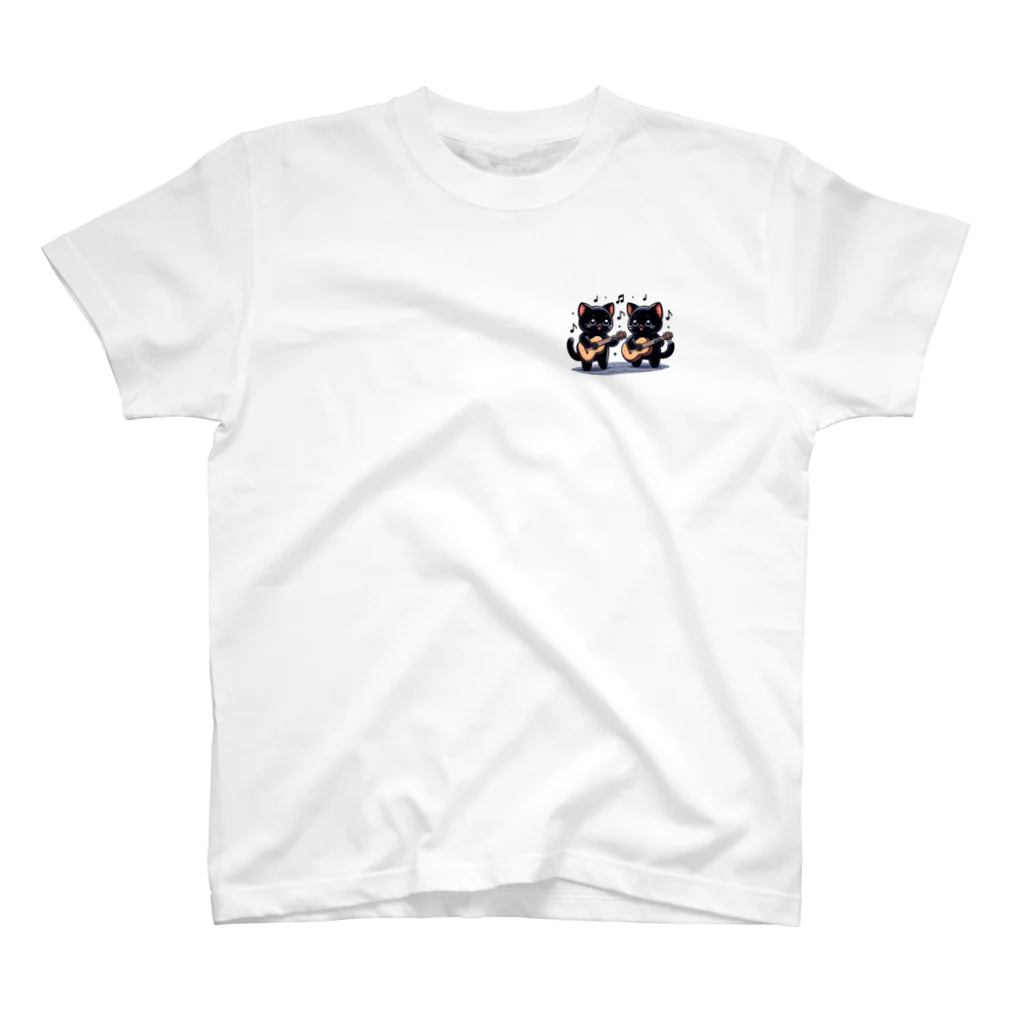 チェリモヤのねこコーラス 11 One Point T-Shirt