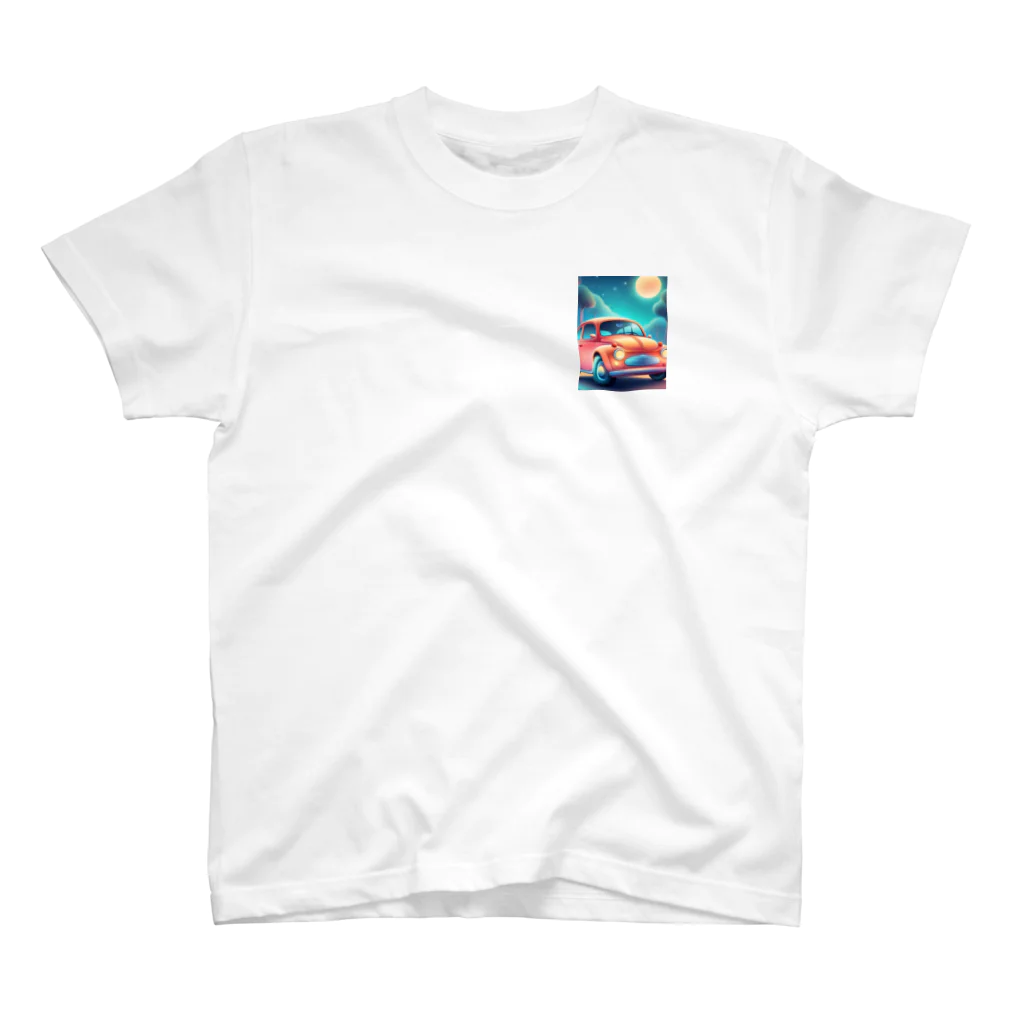 okagiの車 ワンポイントTシャツ