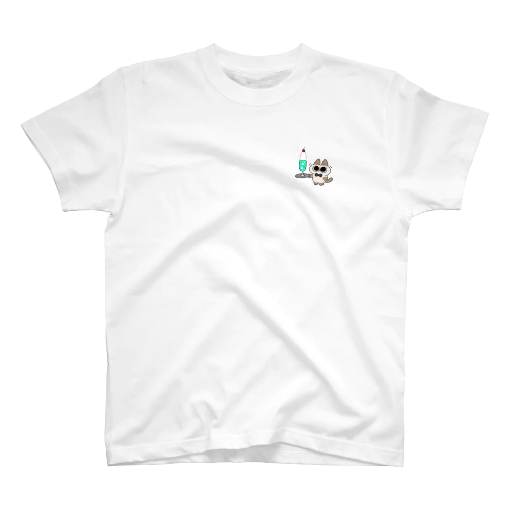 のべ子のもりもりクリームソーダ One Point T-Shirt