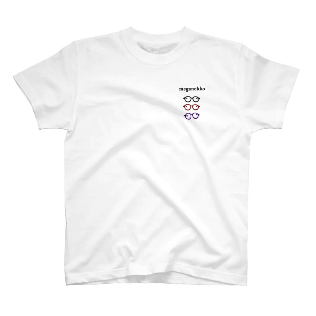 NIKORASU GOのメガネっ子 One Point T-Shirt