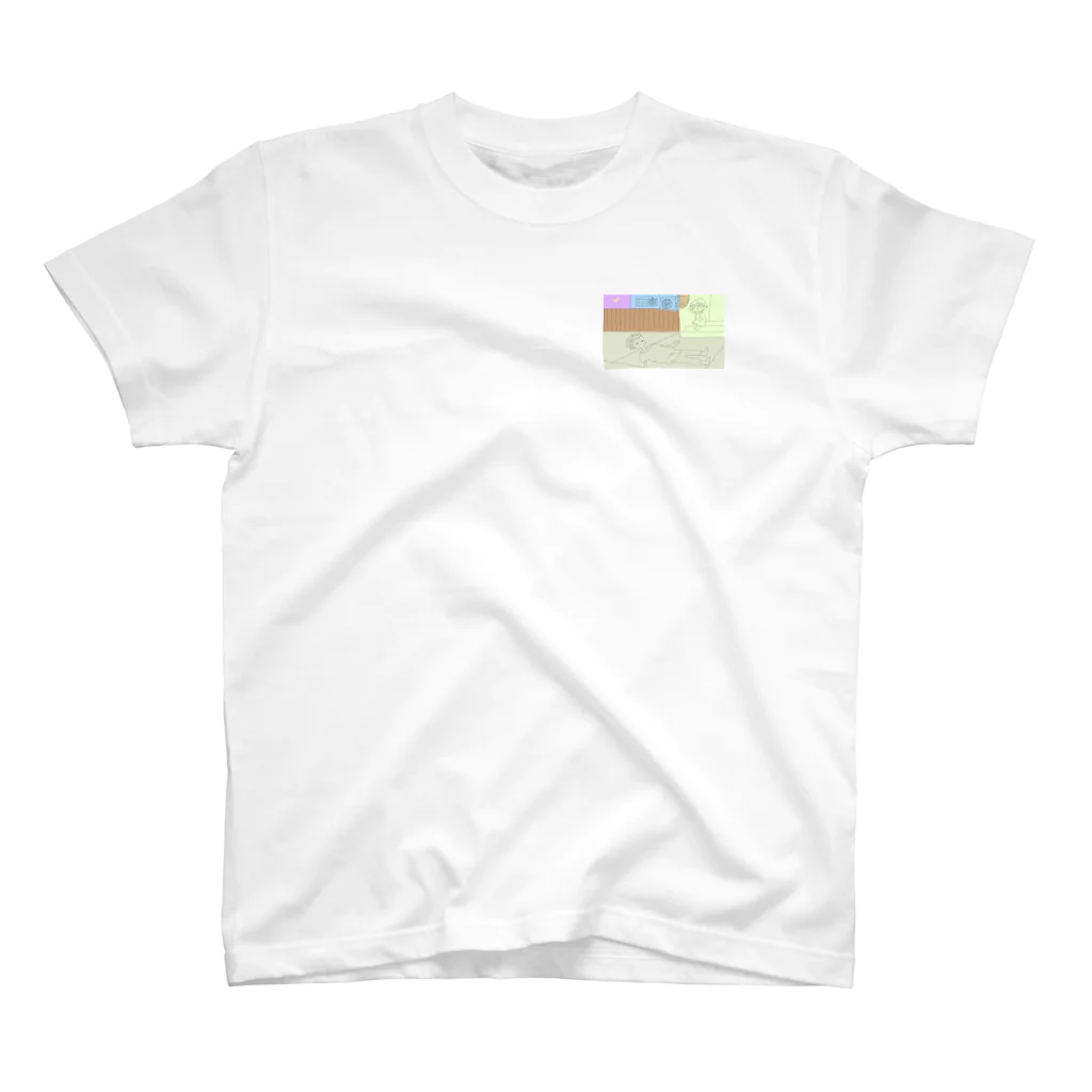 hahihuhe_homichiの路地裏 One Point T-Shirt