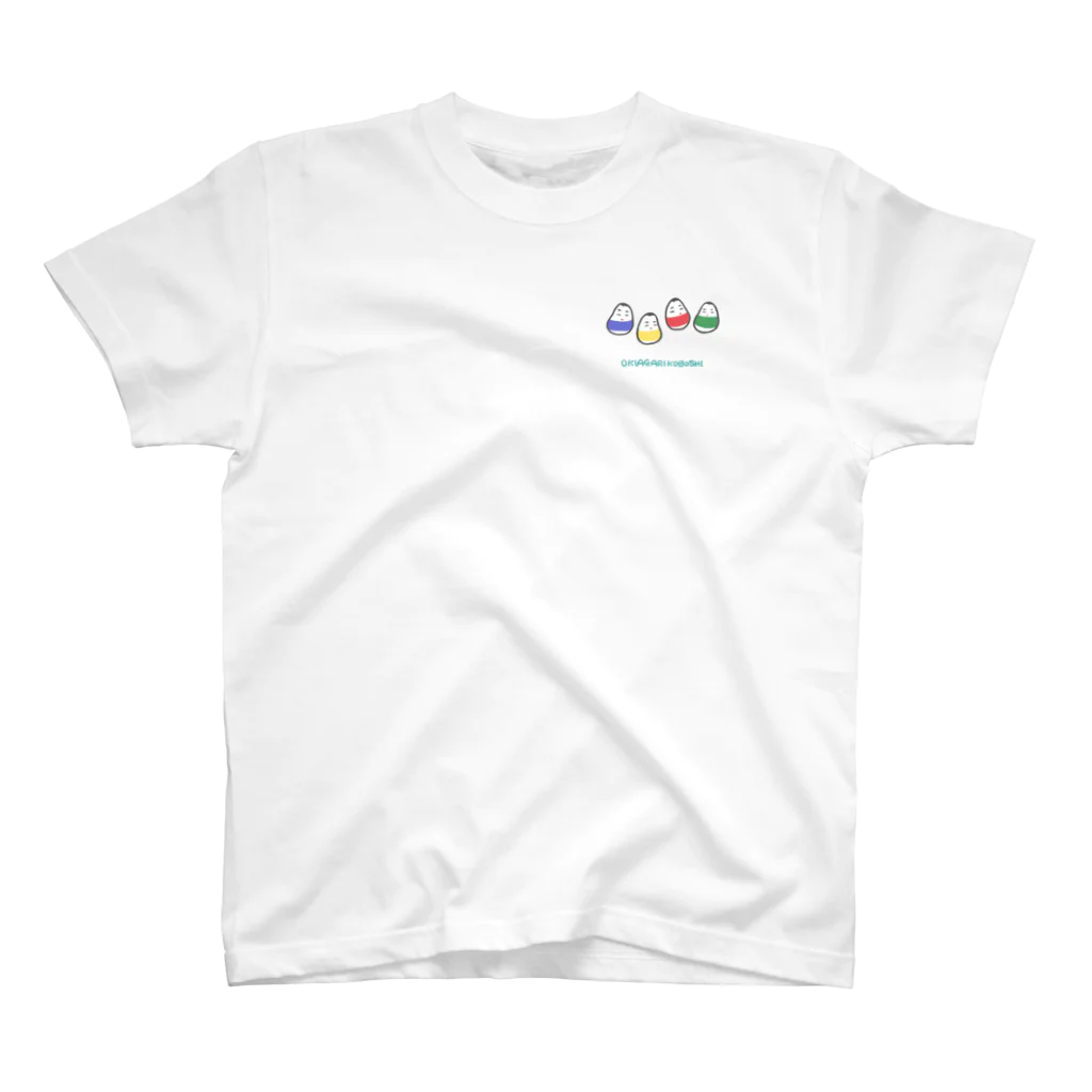 SU-KUのOKIAGARIKOBOSHI ワンポイントTシャツ