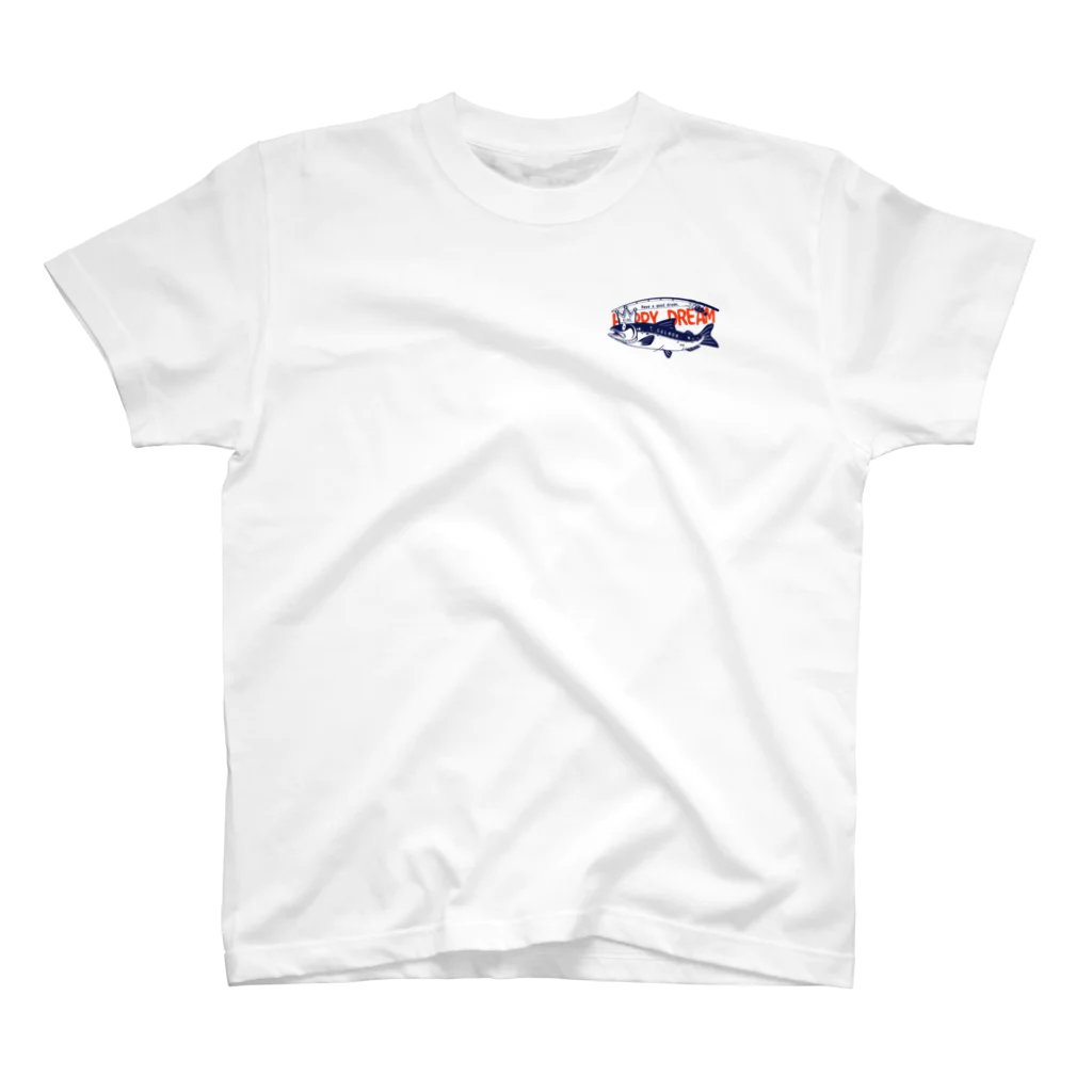 イラスト MONYAAT の**サーモン サモタンの夢 One Point T-Shirt