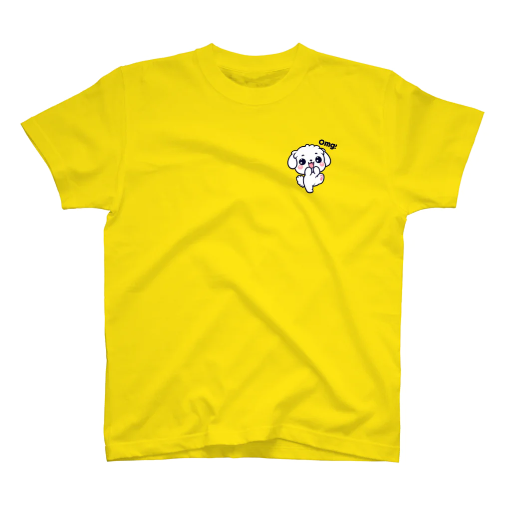 OMG DOG 【オーマイガ ドッグ】のOMG-DOG マルチーズのまるる One Point T-Shirt