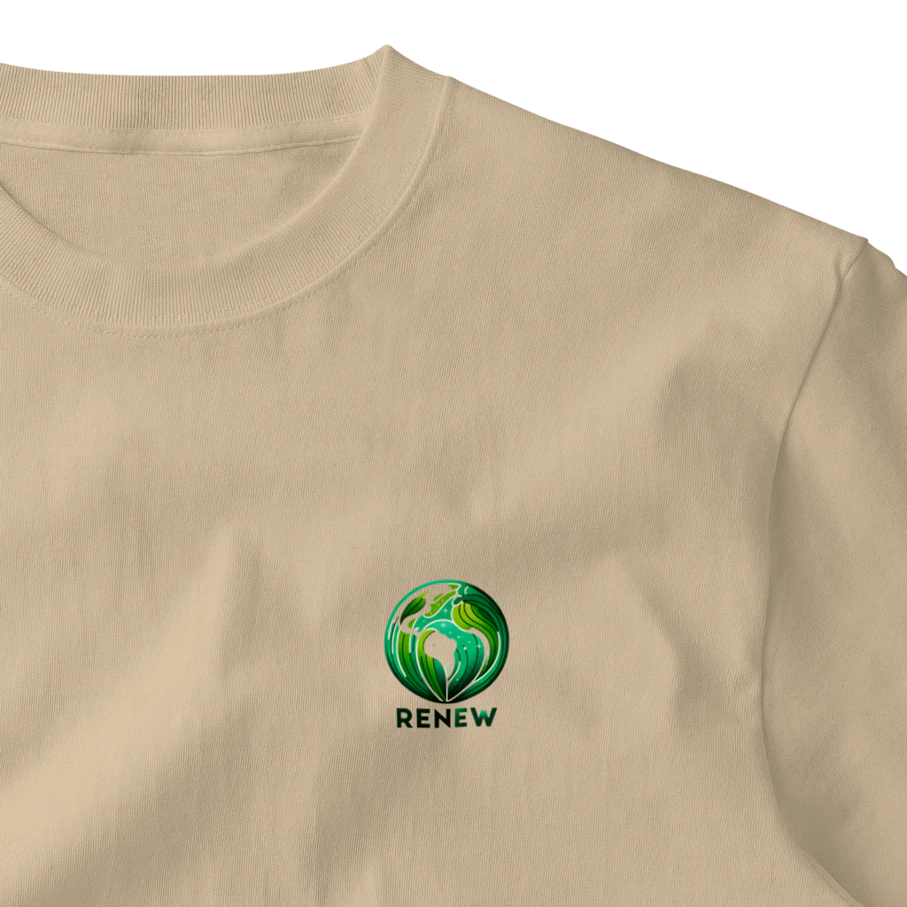 K'zolojiのre-new earth ワンポイントTシャツ