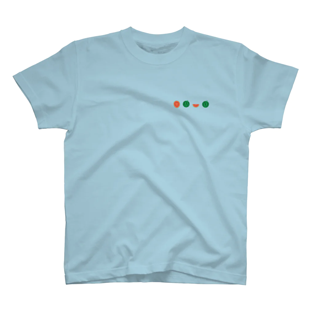 有限会社ケイデザインのすいかの美味しい夏 One Point T-Shirt