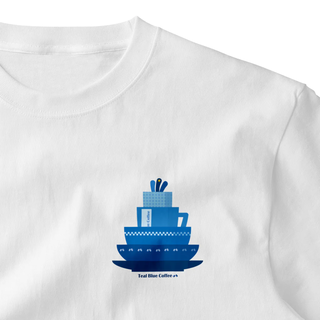 Teal Blue CoffeeのDo the dishes ワンポイントTシャツ