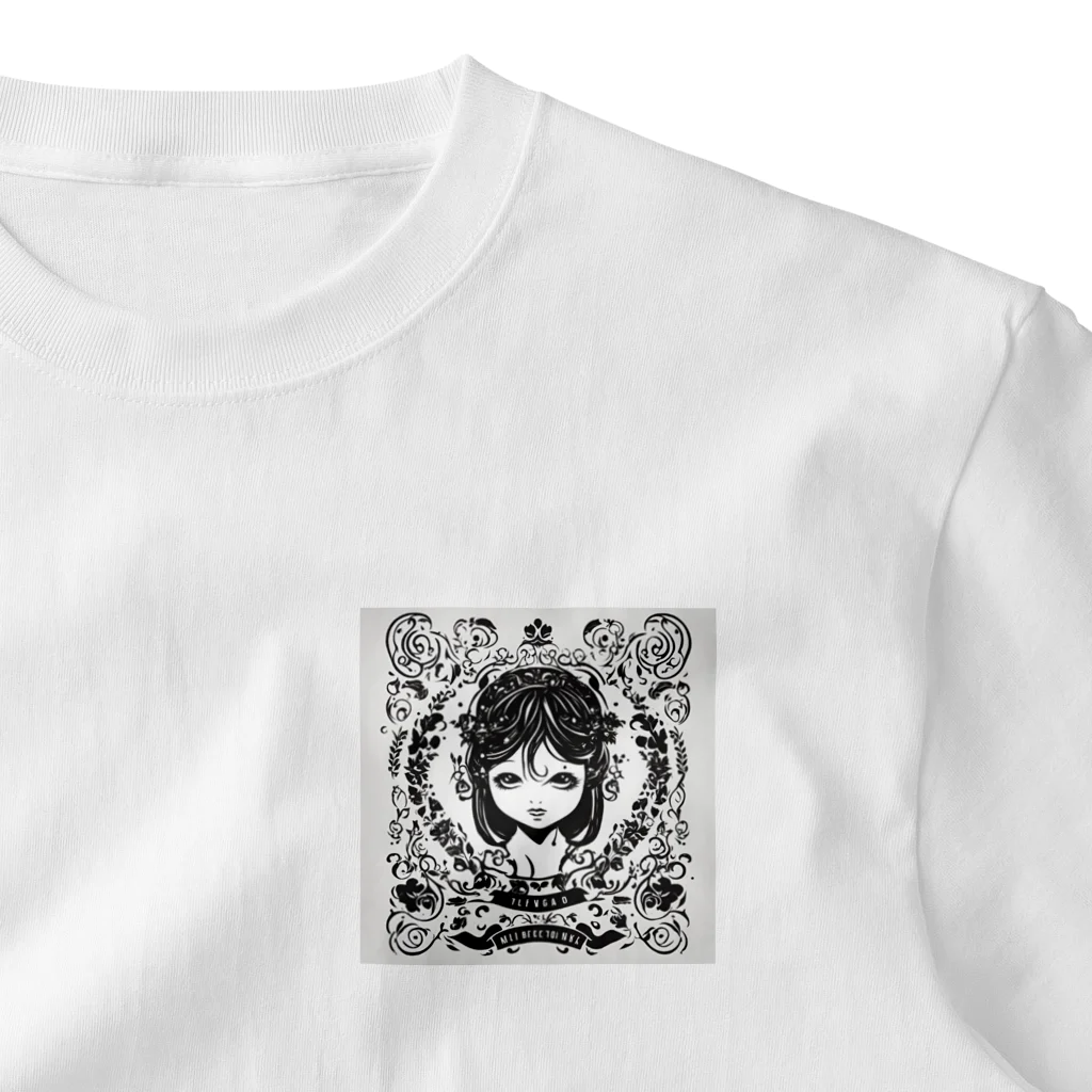 Black marketのBlack girl ワンポイントTシャツ