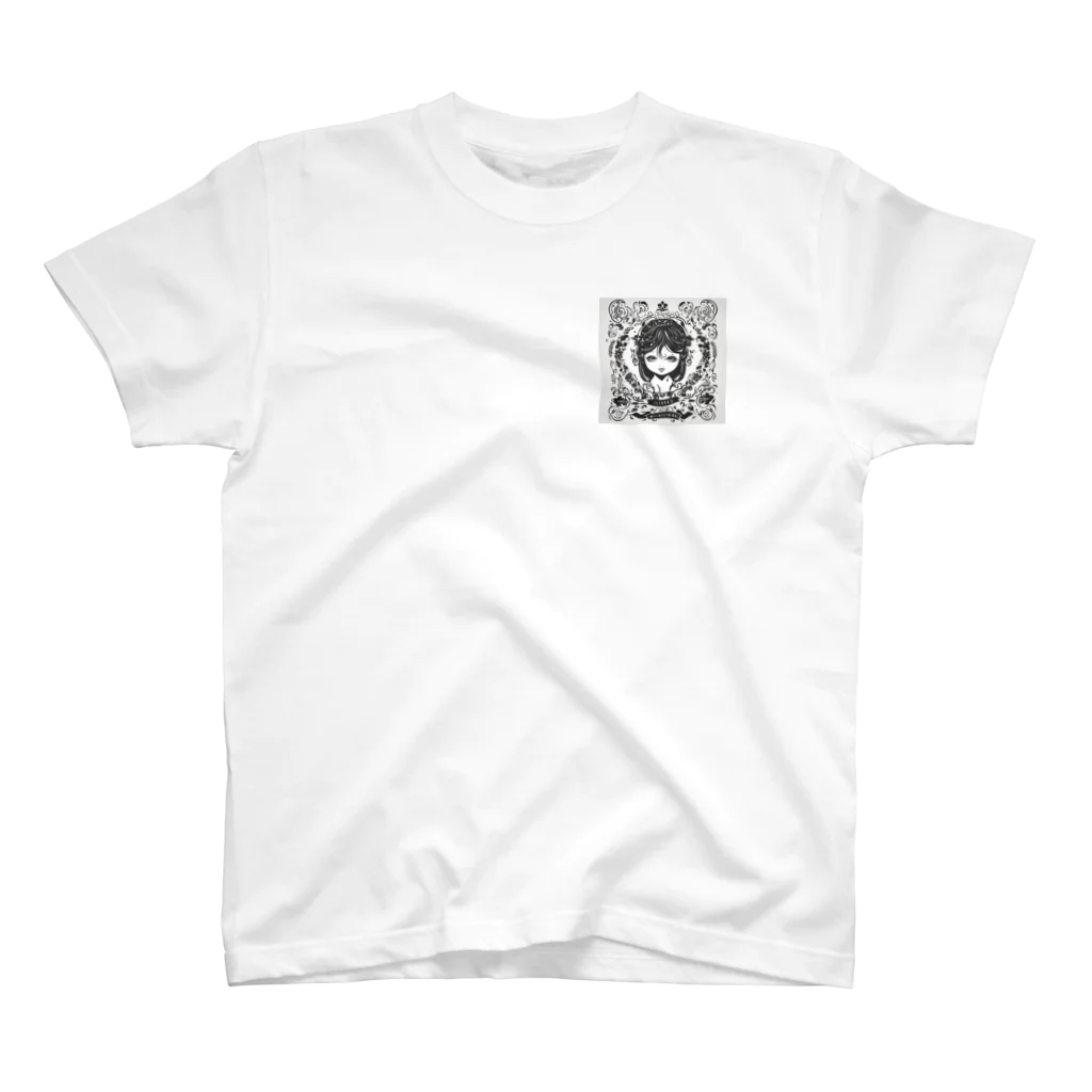 Black marketのBlack girl ワンポイントTシャツ