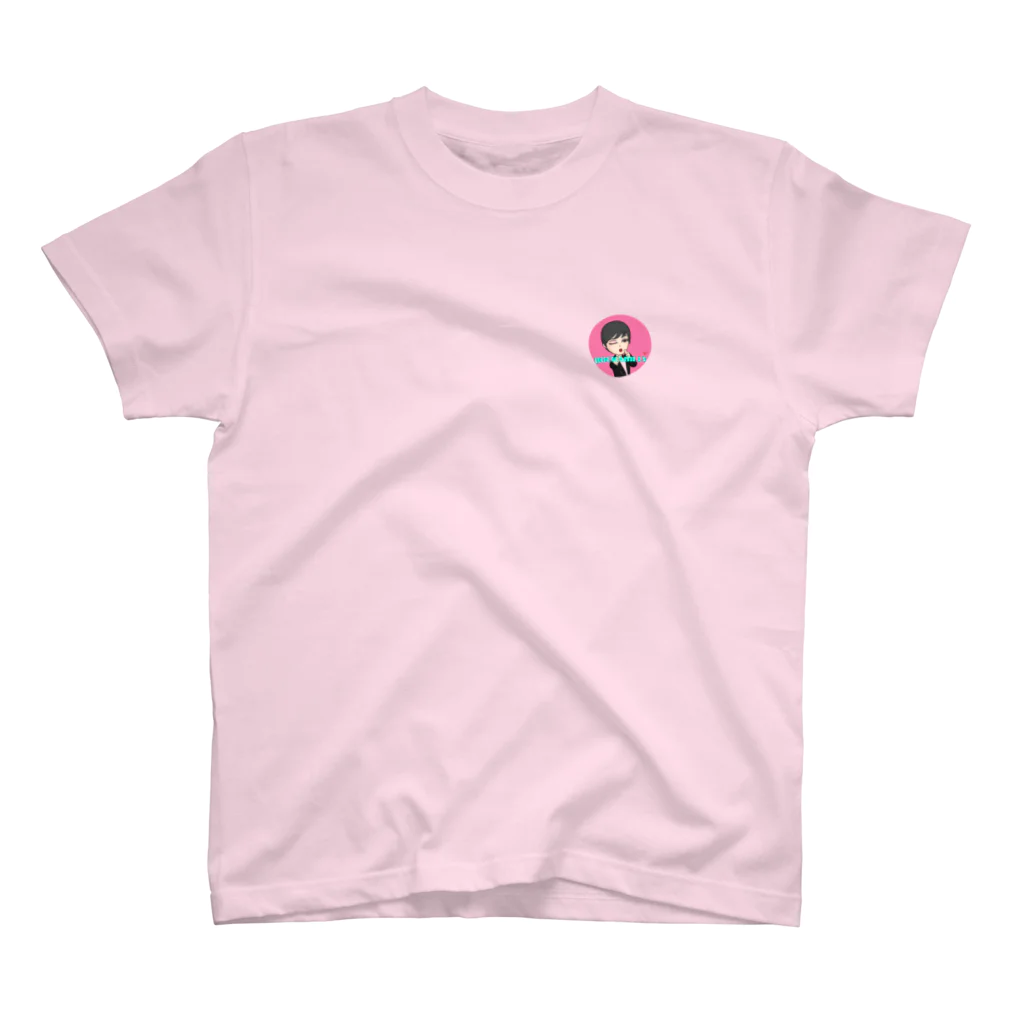 ロカビリーちゃんのロカビリーちゃん（ピンク） One Point T-Shirt