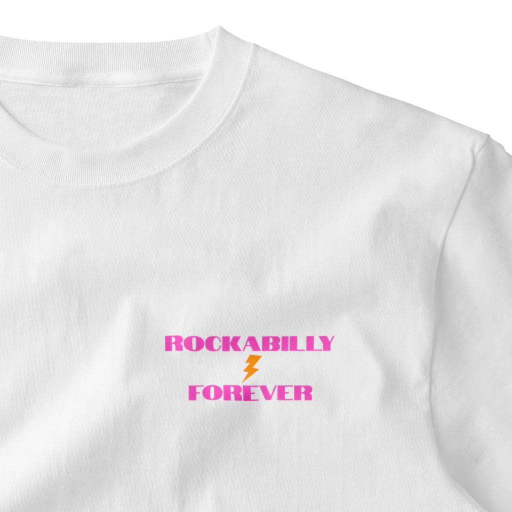 ロカビリーちゃんのRockabilly Forever（シンプルP） One Point T-Shirt