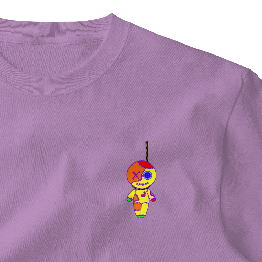 Ａ’ｚｗｏｒｋＳのHANGING VOODOO DOLL VIVID ワンポイントTシャツ