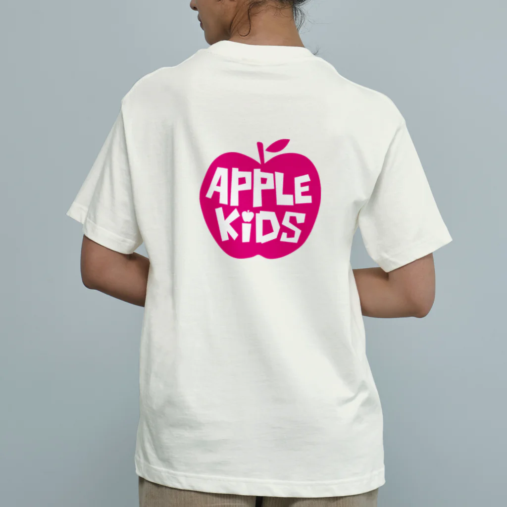 キッズ スマイループのAPPLE KIDS子どもオーガニックTシャツ オーガニックコットンTシャツ