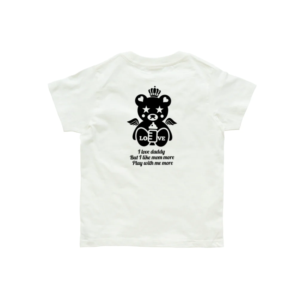 P➛fam.comのP➛kumaBABY(BOYS Ver.) Organic Cotton T-Shirt