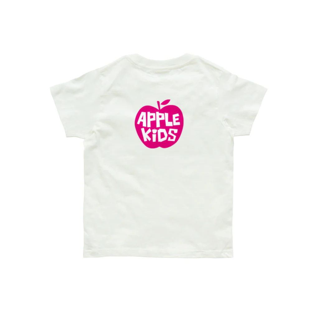 キッズ スマイループのAPPLE KIDS子どもオーガニックTシャツ Organic Cotton T-Shirt