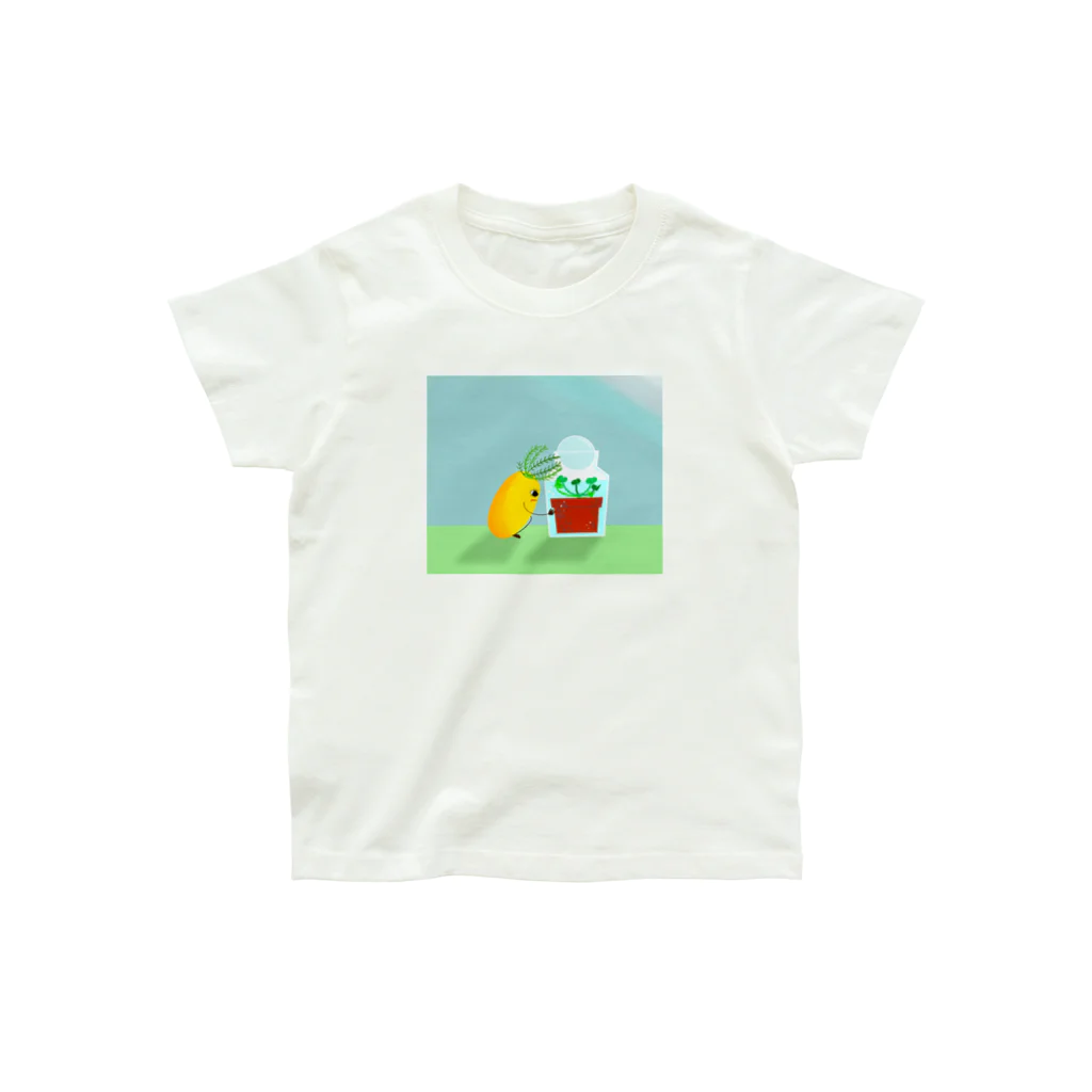 にんじんちびこのちびこの宝物 オーガニックコットンTシャツ