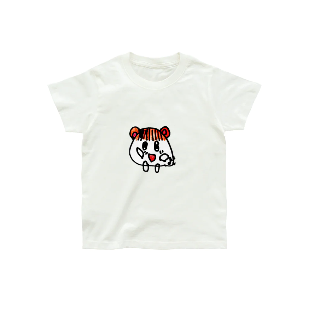 ウタハムちゃんです♪の万歳ウタハムちゃん(Kids/修正版) オーガニックコットンTシャツ