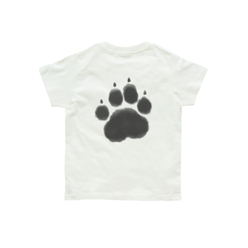 作sa/画ga/人toのcat paw Organic Cotton T-Shirt