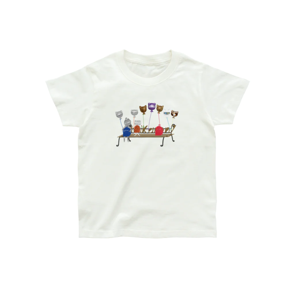 MolKaronのMolKaron7　ロゴと風船 Organic Cotton T-Shirt