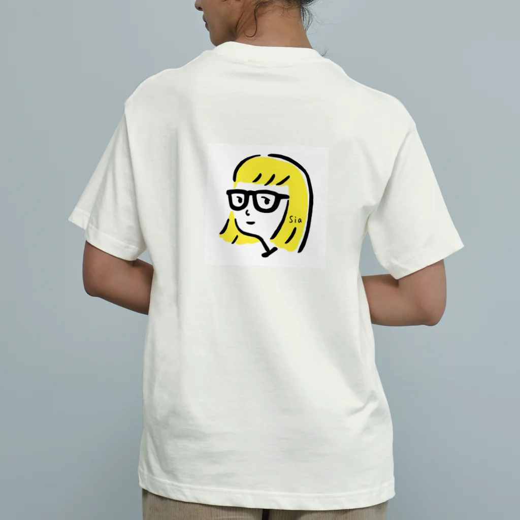 Sia シーア大倉山のSiaちゃん☆ オーガニックコットンTシャツ