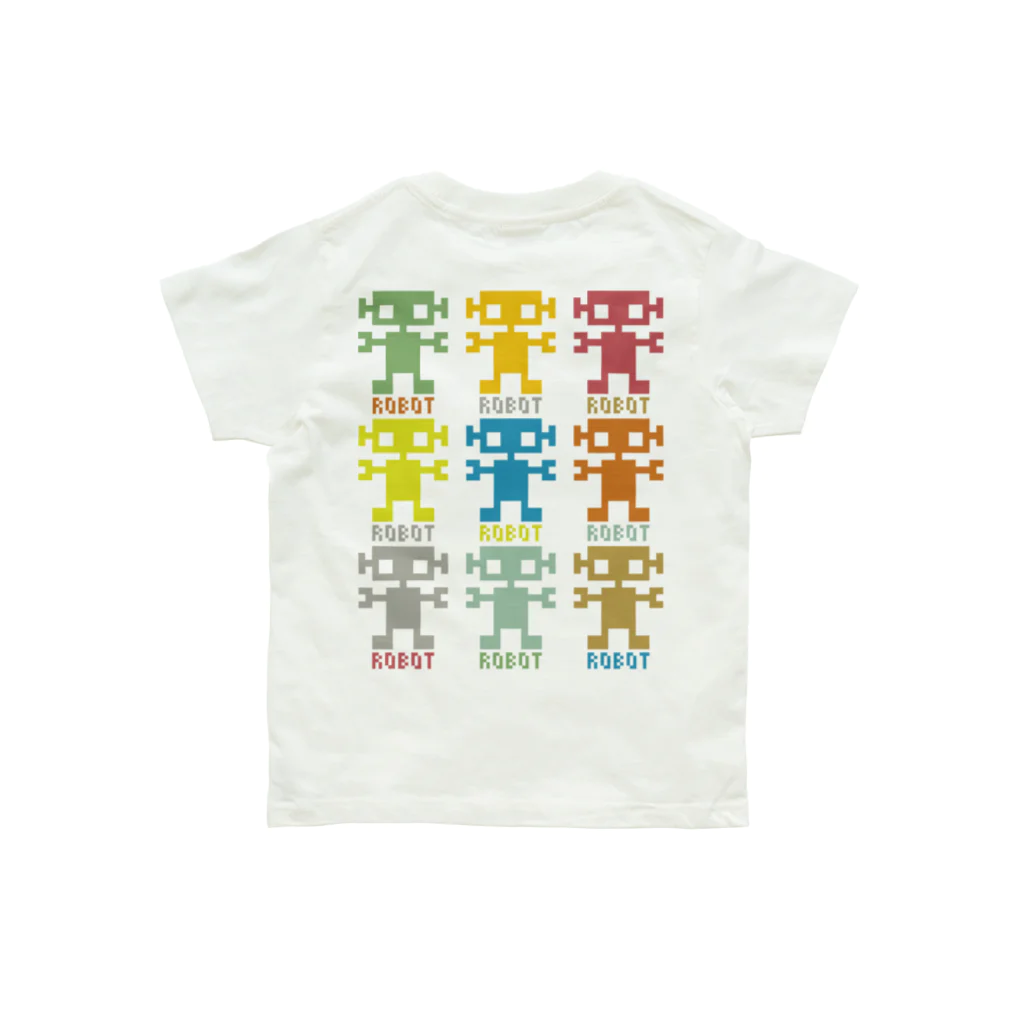 ドットデザインのパジャドットのロボＴ BIG!! Organic Cotton T-Shirt