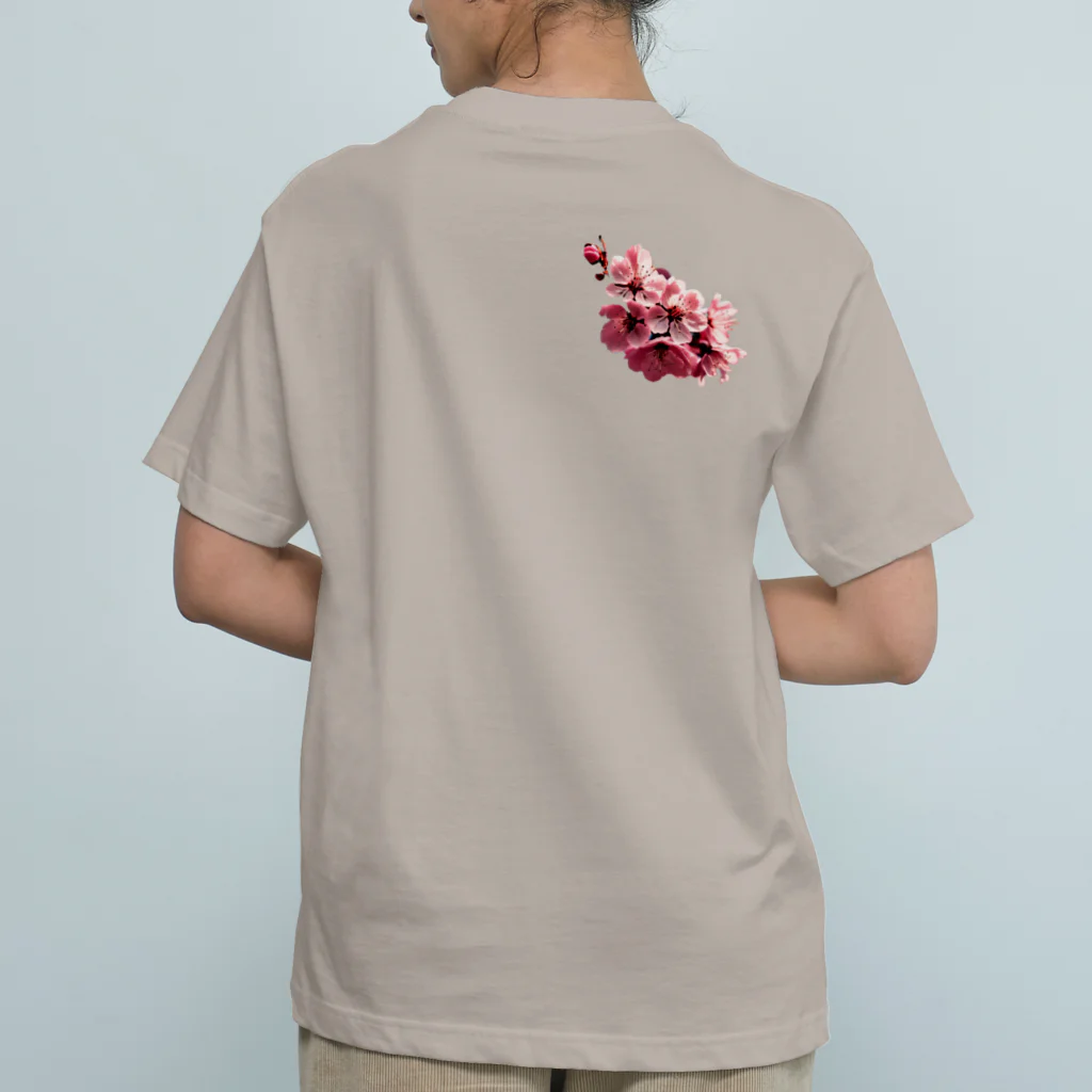 BONNAGOの桜 オーガニックコットンTシャツ