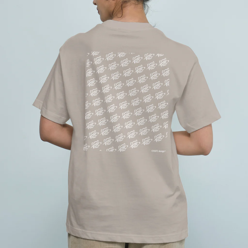 鹿児島ユナイテッドFC SUZURI公式ショップの【KUFC】 ゆないくー モノグラムT-SHIRT 2nd season Organic Cotton T-Shirt