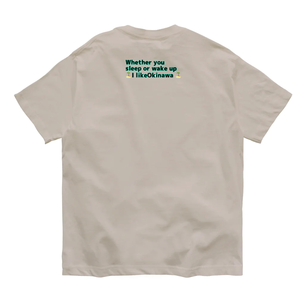 沖縄大好きシーサーちゃんの沖縄アイランドClub Organic Cotton T-Shirt