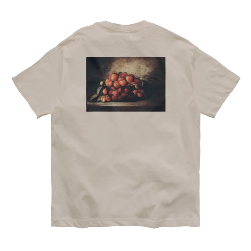 Marie Marie/マリー・メアリーの果実 オーガニックコットンTシャツ